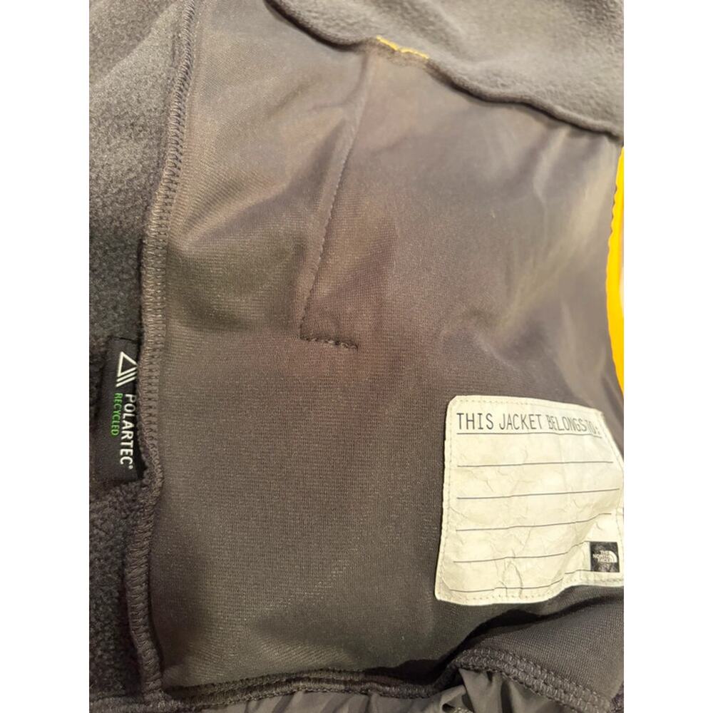 The North Face Boys XL 18/20 Gray Polartec Fleece Jacket Full Zip Outdoor Men - Picture 4 of 9